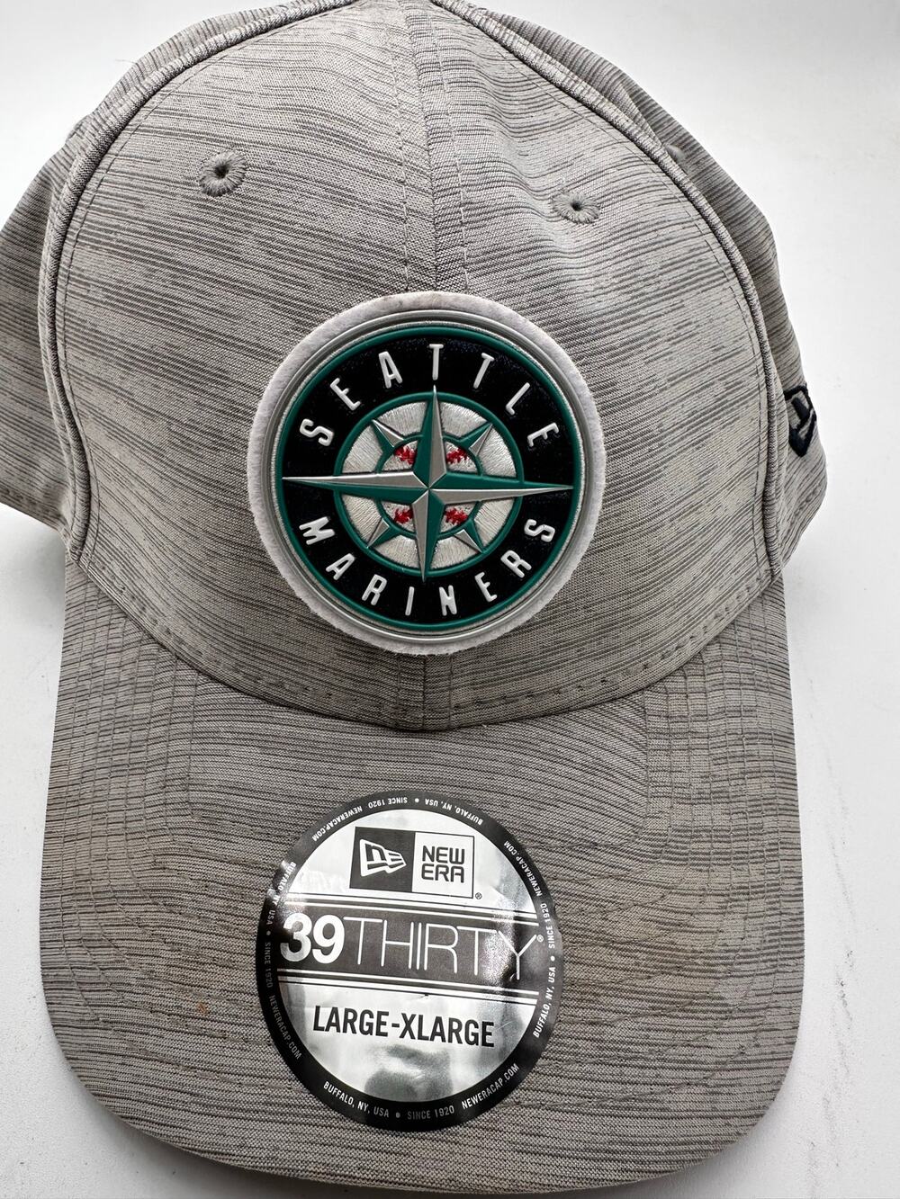 Mariners Seattle baseball hat cap new era L / XL cap hat flex fit elastic band